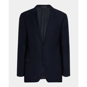 Emporio Armani Two-Button Wool Blazer, Navy Size 52R‎ (EU) 41R (US) NWT